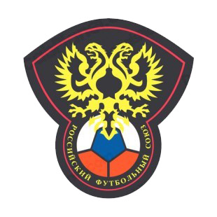Russian Football Union logo listed in soccer teams decals.