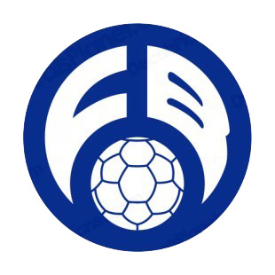Farum Boldklub soccer team logo listed in soccer teams decals.