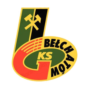 GKS Belchatow soccer team logo listed in soccer teams decals.