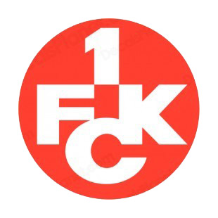 FC Kaiserslautern soccer team logo listed in soccer teams decals.