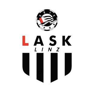 LASK Linz soccer team logo listed in soccer teams decals.