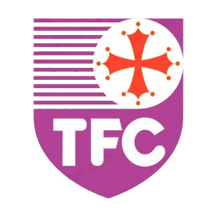 Toulouse FC soccer team logo listed in soccer teams decals.