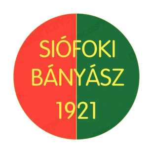 Siofoki Banyasz soccer team logo listed in soccer teams decals.