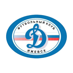 Dinamo Izhevsk soccer team logo listed in soccer teams decals.
