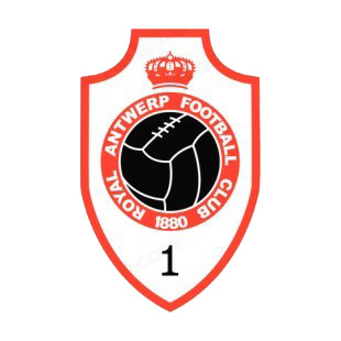 Royal Antwerp FC soccer team logo listed in soccer teams decals.