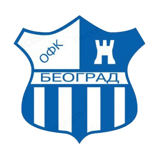 OFK Beograd soccer team logo listed in soccer teams decals.