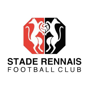 Stade Rennais FC soccer team logo listed in soccer teams decals.