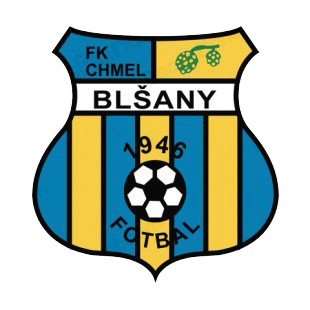 FK Chmel Blsany soccer team logo listed in soccer teams decals.