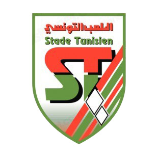 Stade Tunisien soccer team logo listed in soccer teams decals.