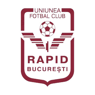 FC Rapid Bucuresti soccer team logo listed in soccer teams decals.