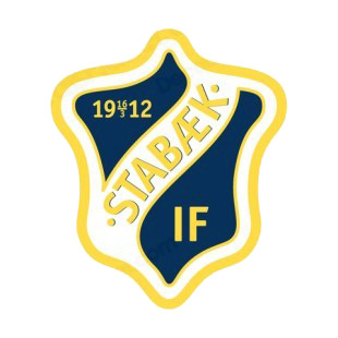 Stabaek Fotball IF soccer team logo listed in soccer teams decals.