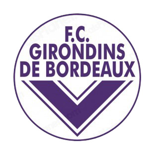 FC Girondins de Bordeaux soccer team logo listed in soccer teams decals.