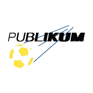 Publikum Celje soccer team logo listed in soccer teams decals.