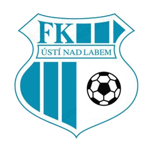 FK Usti nad Labem soccer team logo listed in soccer teams decals.