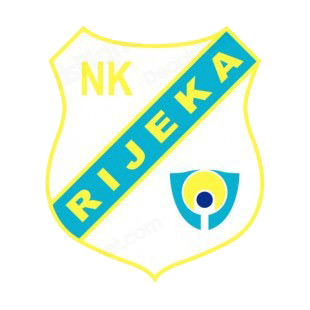 NK Rijeka soccer team logo listed in soccer teams decals.