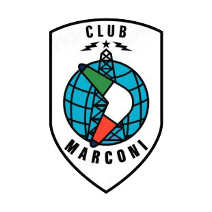 Club Marconi soccer team logo listed in soccer teams decals.