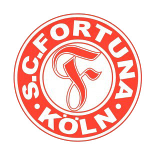 SC Fortuna Koln soccer team logo listed in soccer teams decals.