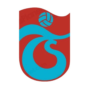 Trabzonspor soccer team logo listed in soccer teams decals.