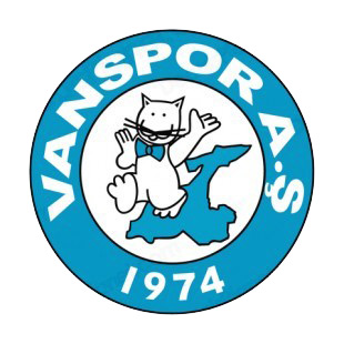 Vanspor AS soccer team logo listed in soccer teams decals.