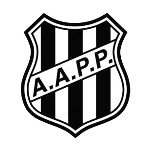 Associacao Atletica Ponte Preta soccer team logo listed in soccer teams decals.