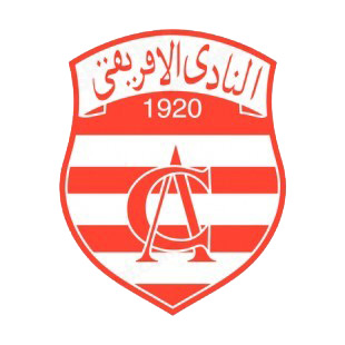 Club Africain soccer team logo listed in soccer teams decals.