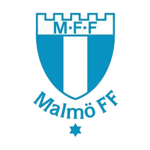 Malmo FF soccer team logo listed in soccer teams decals.