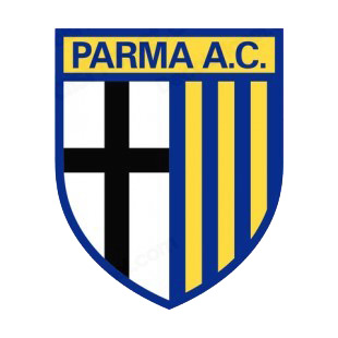 Parma AC soccer team logo listed in soccer teams decals.