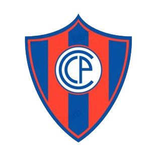 Cerro Porteno soccer team logo  listed in soccer teams decals.