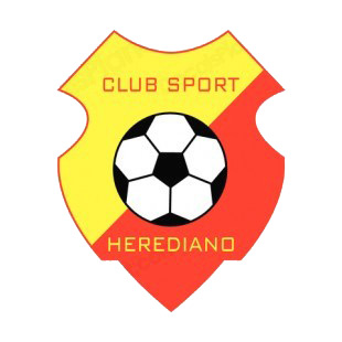 Club Sport Herediano soccer team logo listed in soccer teams decals.