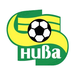 Niva soccer team logo listed in soccer teams decals.