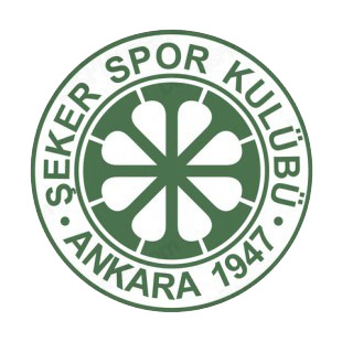 Ankara Sekerspor Kulubu soccer team logo listed in soccer teams decals.