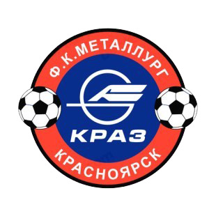 FK Metallurg soccer team logo listed in soccer teams decals.