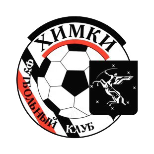 FC Khimki soccer team logo listed in soccer teams decals.