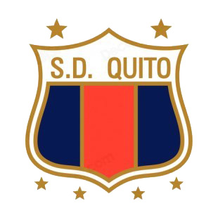 SD Quito soccer team logo listed in soccer teams decals.