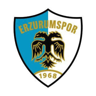 Erzurumspor soccer team logo listed in soccer teams decals.