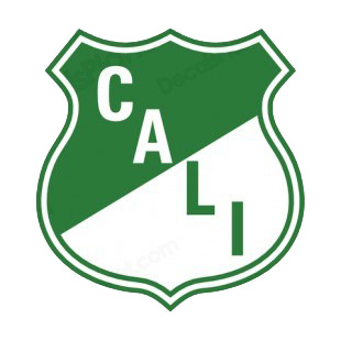 Deportivo Cali soccer team logo listed in soccer teams decals.