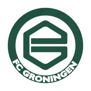 FC Groningen soccer team logo listed in soccer teams decals.