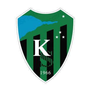 Kocaelispor soccer team logo listed in soccer teams decals.
