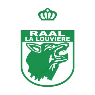 RAA Louvieroise soccer team logo listed in soccer teams decals.
