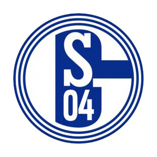 FC Schalke 04 soccer team logo listed in soccer teams decals.