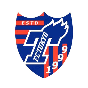 FC Tokyo soccer team logo listed in soccer teams decals.