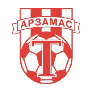 Torpedo Arzamas soccer team logo listed in soccer teams decals.