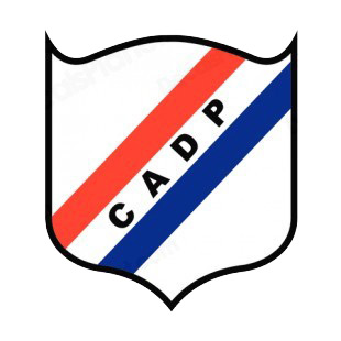 Club Atletico Deportivo Paraguayo soccer team logo listed in soccer teams decals.