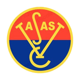 Vasas SC soccer team logo listed in soccer teams decals.