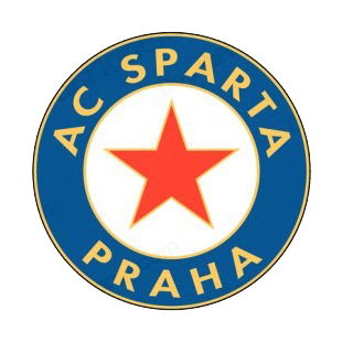 Sparta Prague soccer team logo listed in soccer teams decals.