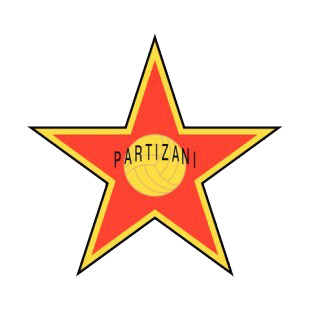 Partizani Tirana soccer team logo listed in soccer teams decals.
