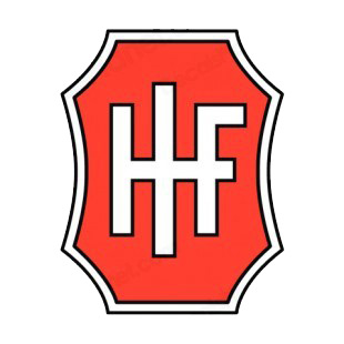 Hvidovre IF soccer team logo listed in soccer teams decals.