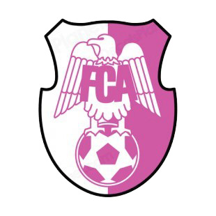 FC Arges Pitesti soccer team logo listed in soccer teams decals.