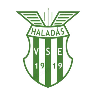 Haladas VSE soccer team logo listed in soccer teams decals.