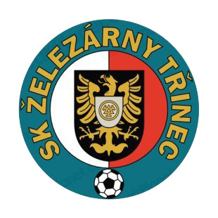 SK Zelezarny Trinec soccer team logo listed in soccer teams decals.